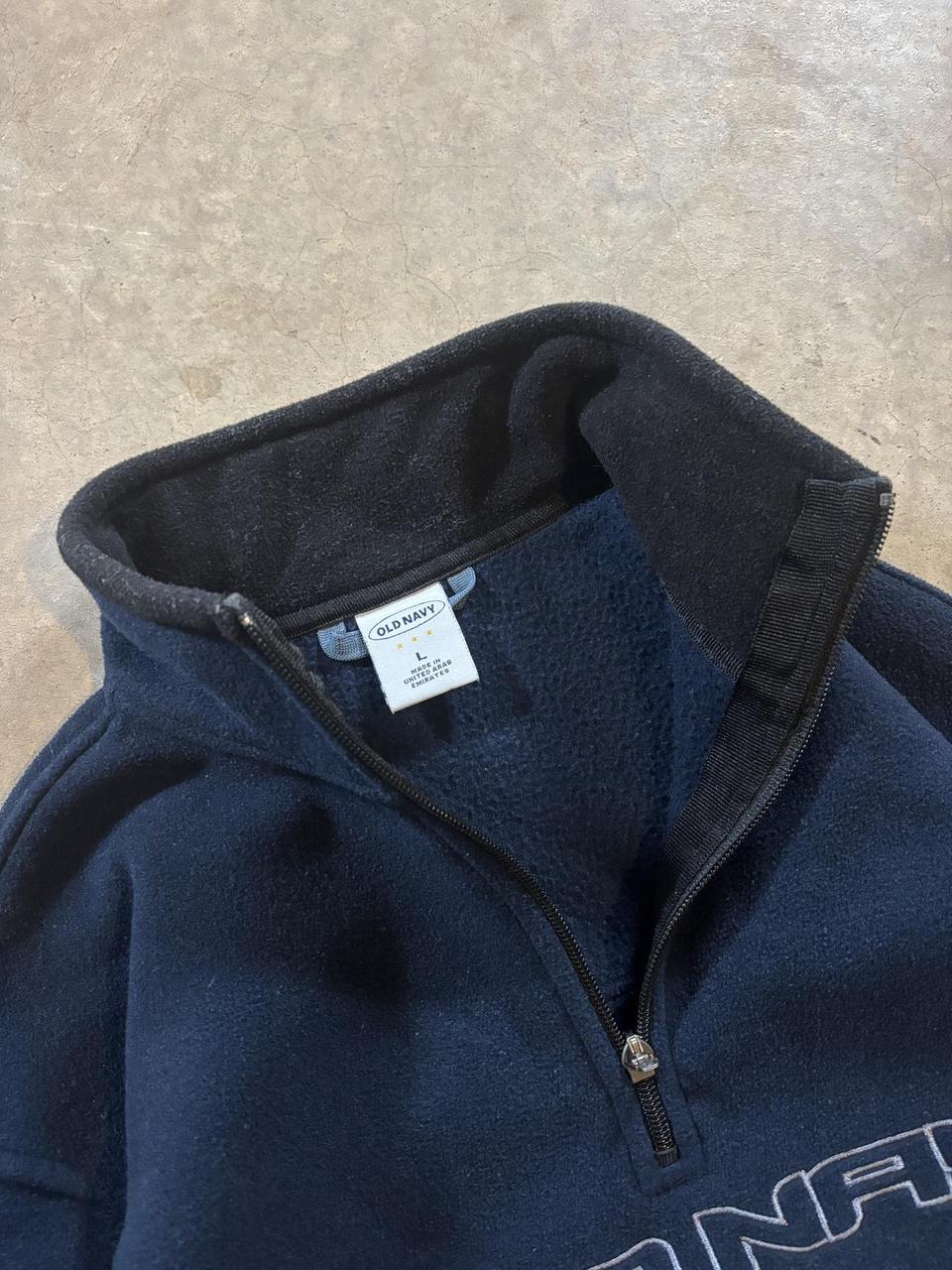 Old Navy Men's Sweatshirt - Black/Navy - L – Navy… - image 4