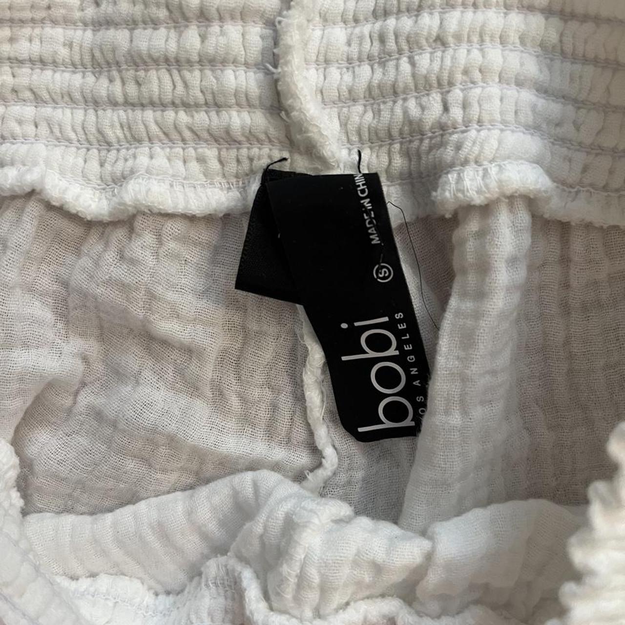 Bobbi brown women's white and cream trousers