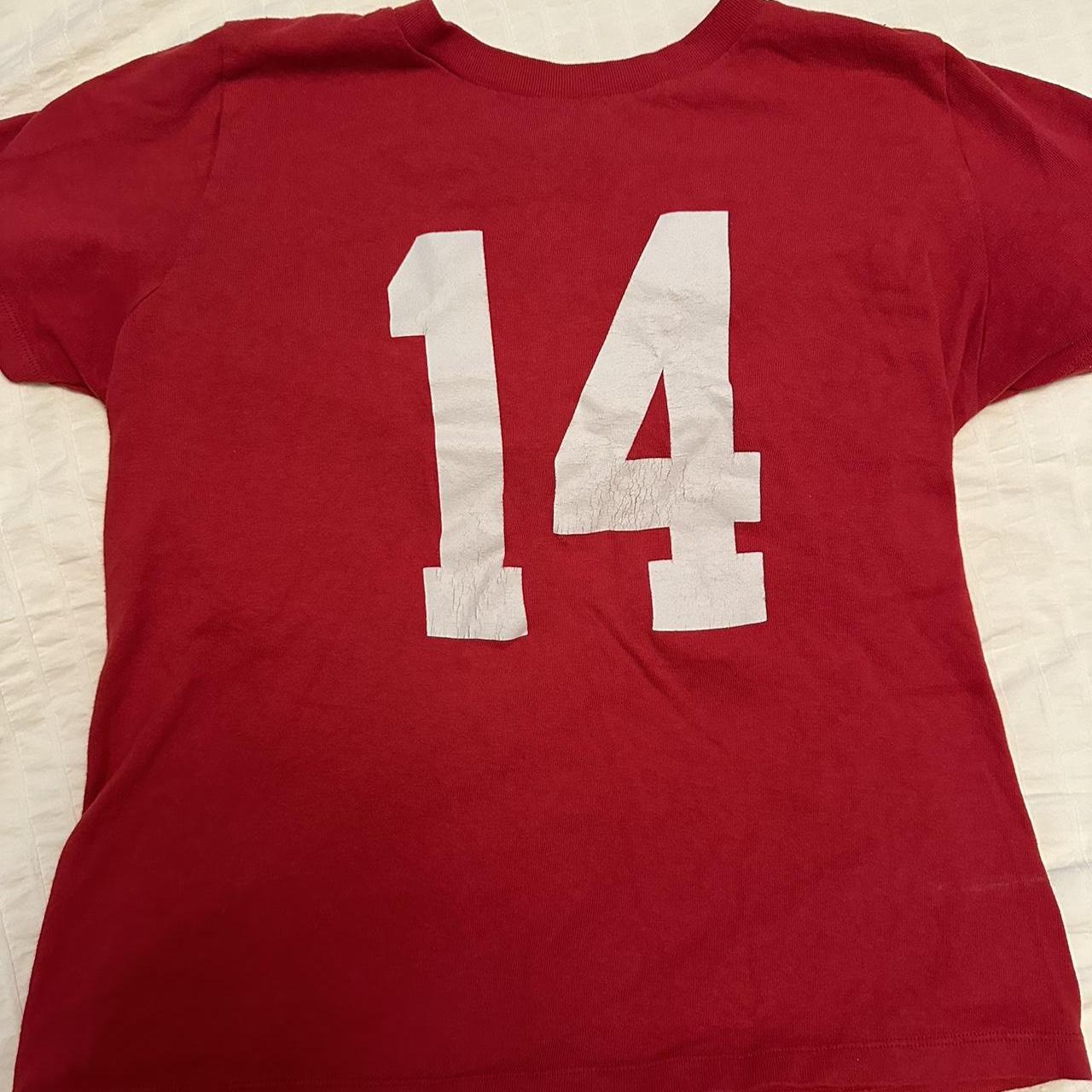 brandy melville 14 red jersey... - Depop