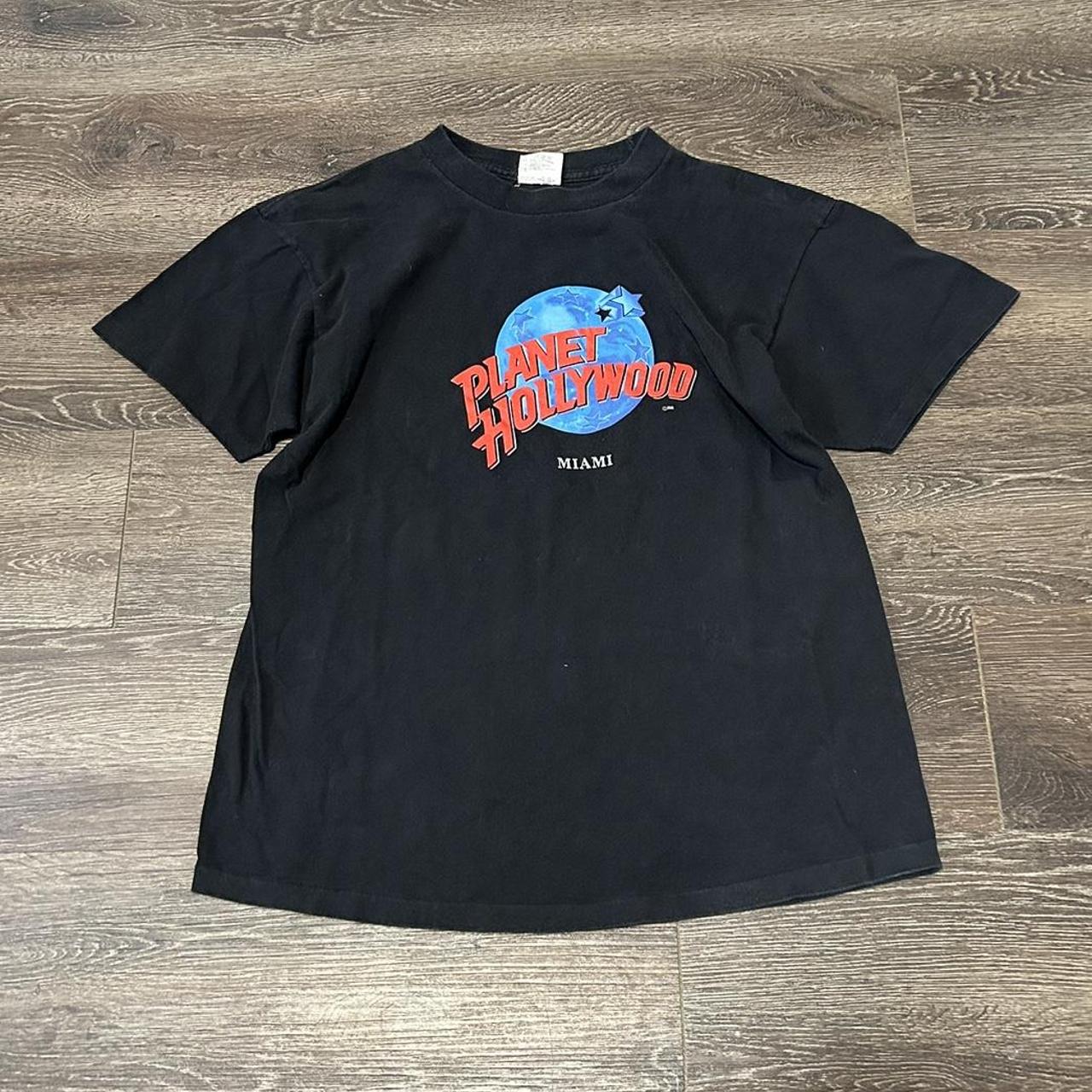 Men’s vintage planet hollywood shirt Size large, no... - Depop