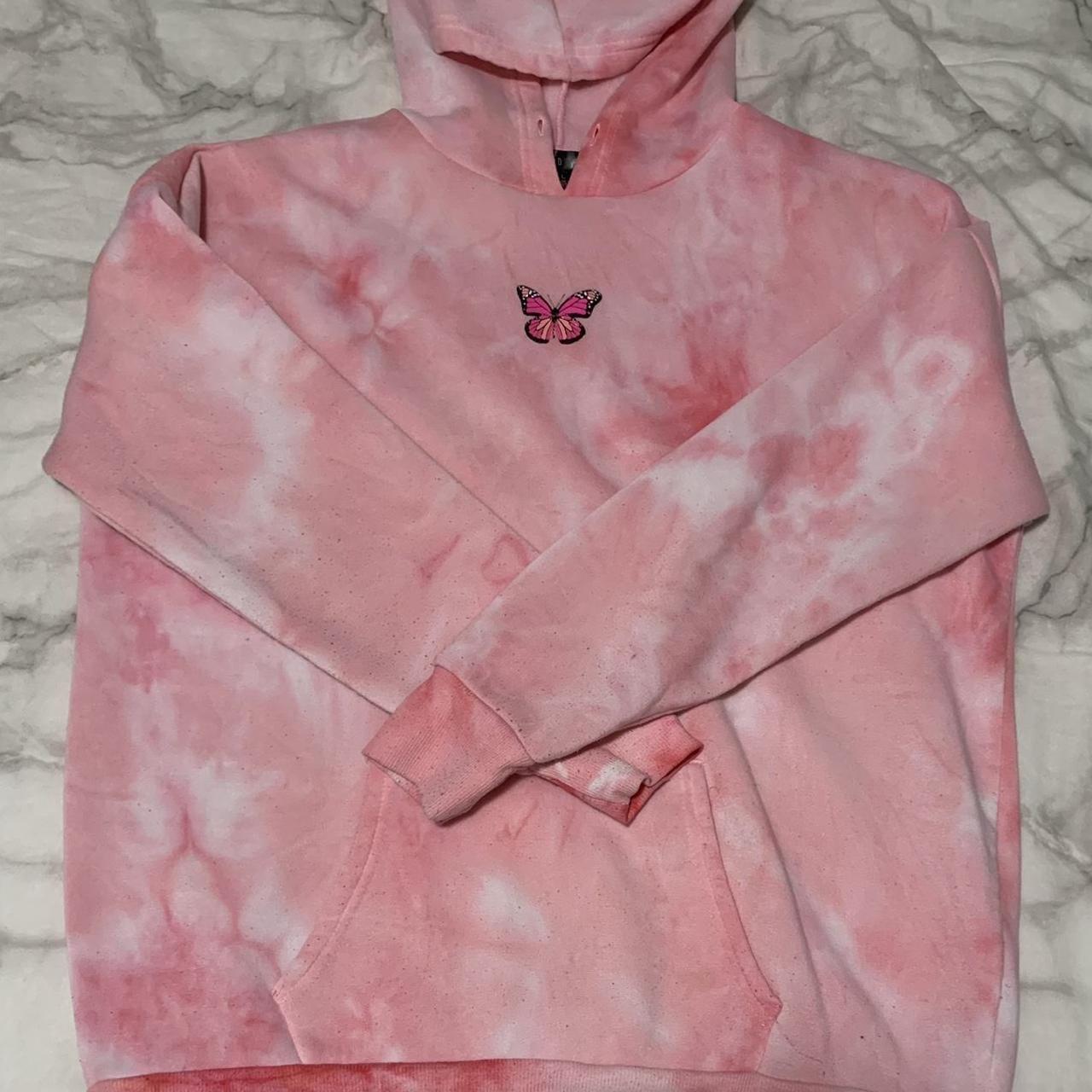 Tie dye best sale butterfly hoodie