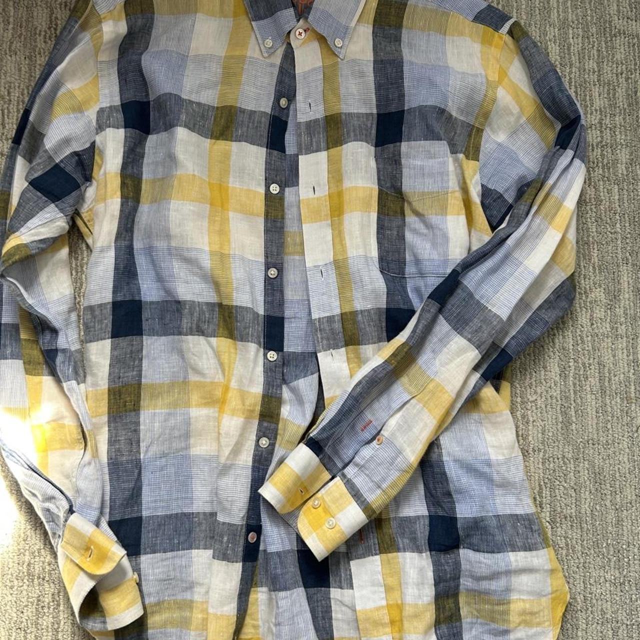 J.mclaughlin men's multi colour shirt