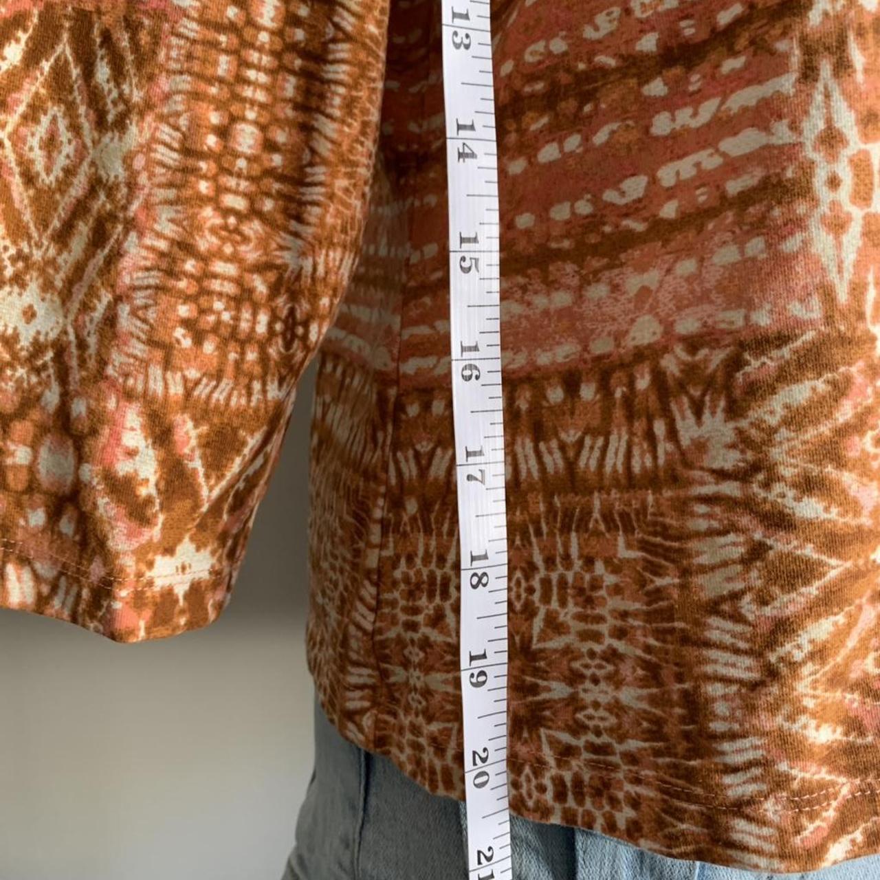 Ruby Rd. Women's Blouse - Orange/Multi - L – ruby… - image 6