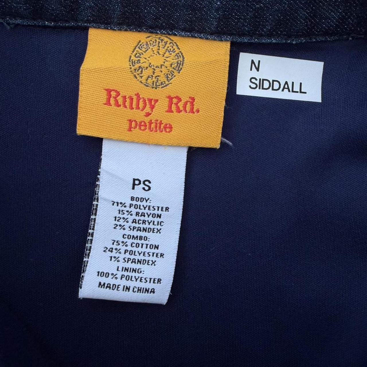 Ruby Rd. Women's Jacket - Blue/Multi - S – Ruby R… - image 7