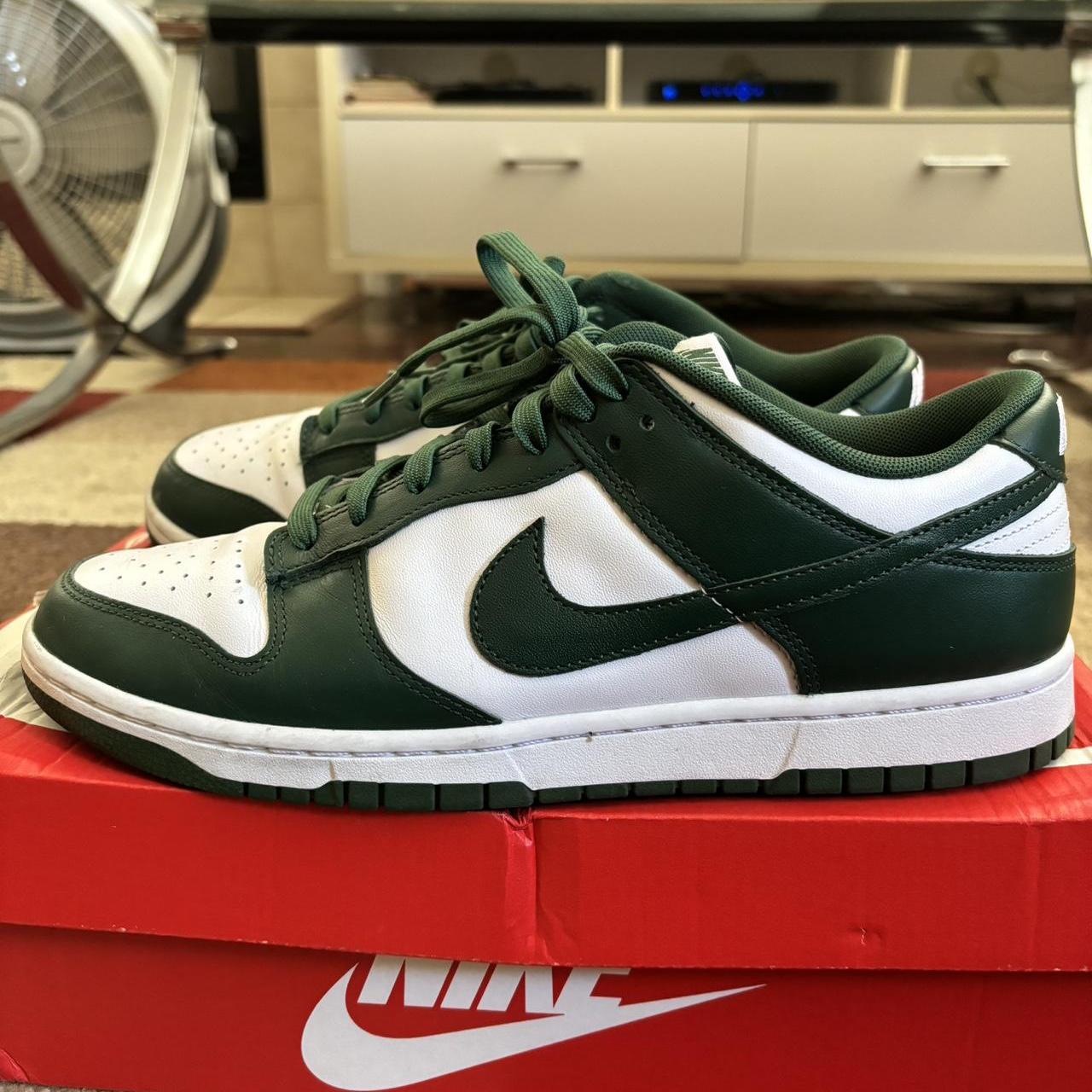Michigan State University Dunks, #Nike, #Dunks, #Green