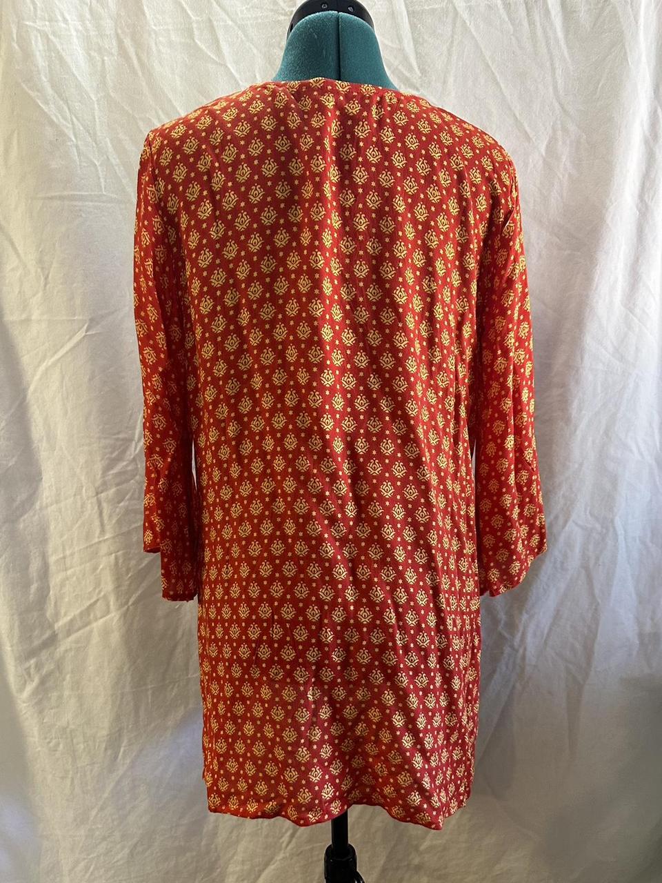 Ananda's Collection Women's Blouse - Multi/Red - … - image 2