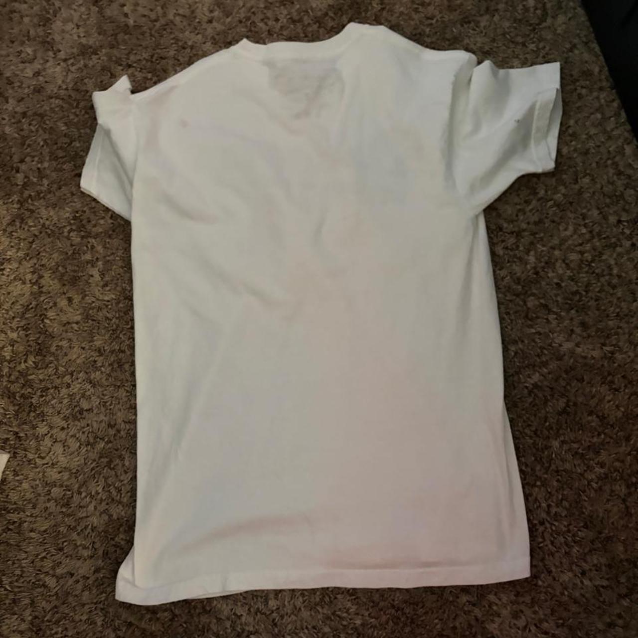 Mitchell & ness men's white t-shirt