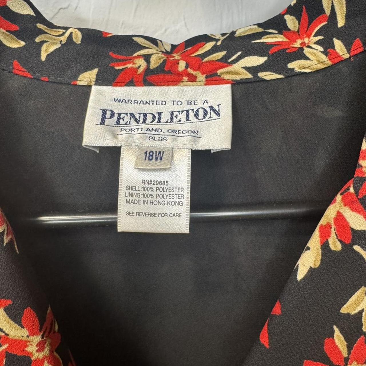 Pendleton Women's Blouse - Black/Multi – Pendleto… - image 4