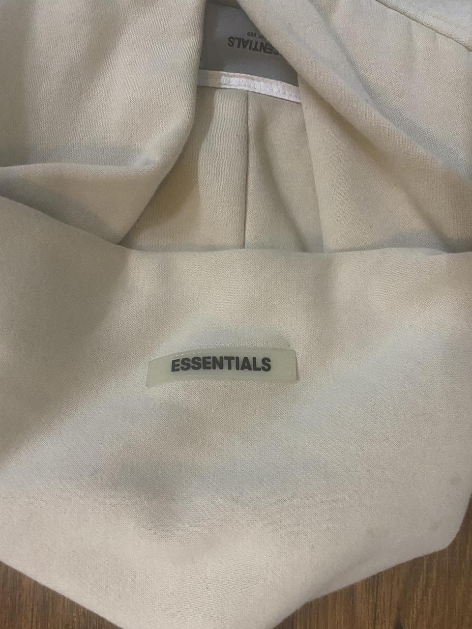 Essentials Fear of God ‘Buttercream’ Size S Worn... - Depop