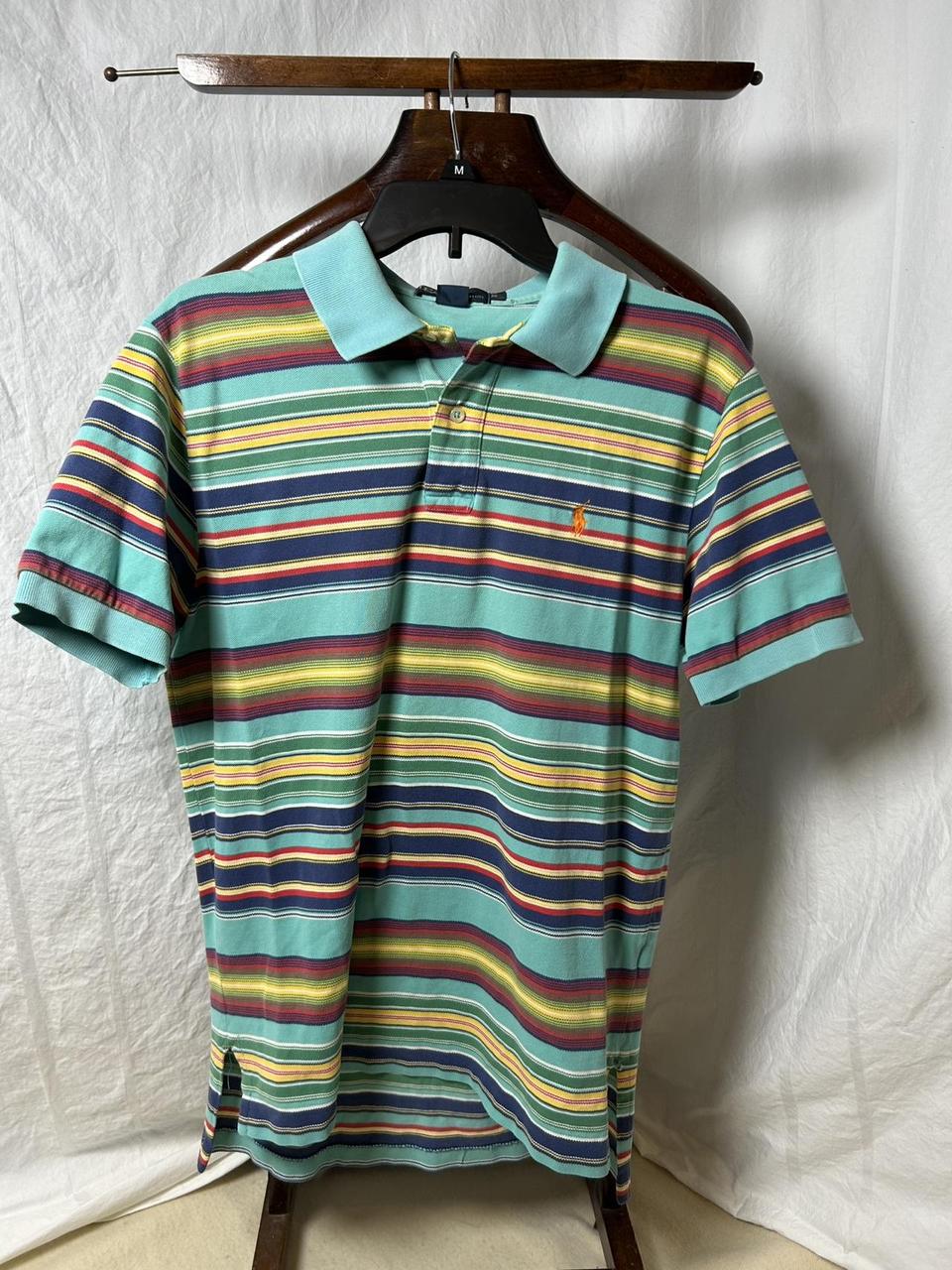 Polo Ralph Lauren Men's Polo shirt - Multi - M – … - image 1