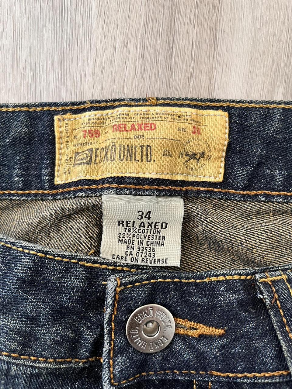 Baggy Wideleg Ecko Desert Acid Wash Jorts 34 ... - Depop