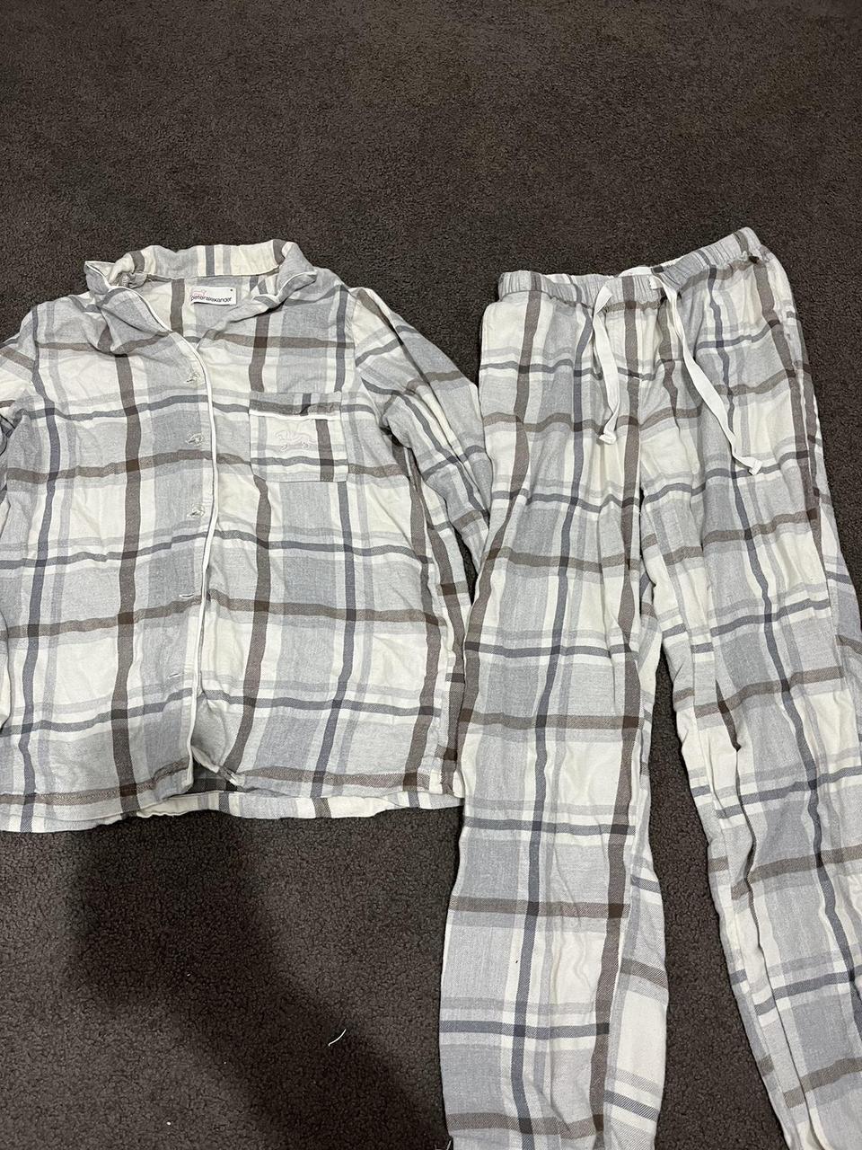 Peter Alexander Flannel Pyjamas Size womens S Bottom... - Depop