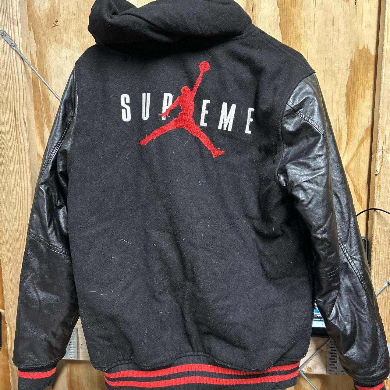 Supreme varsity-jacket - Depop Supreme varsity-jacket - Depop