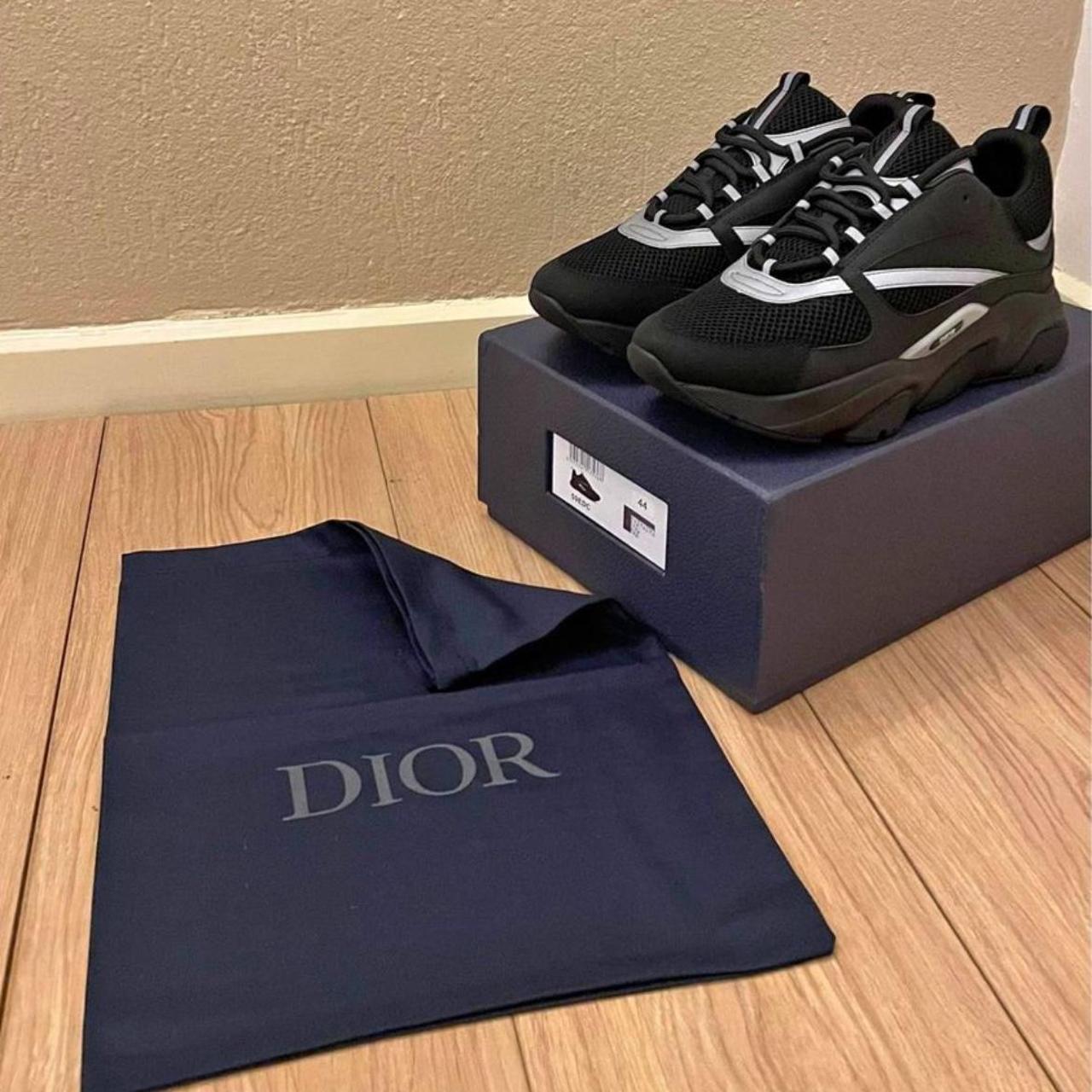 Dior b22 (triple black) Size 9 uk Worn once and... - Depop