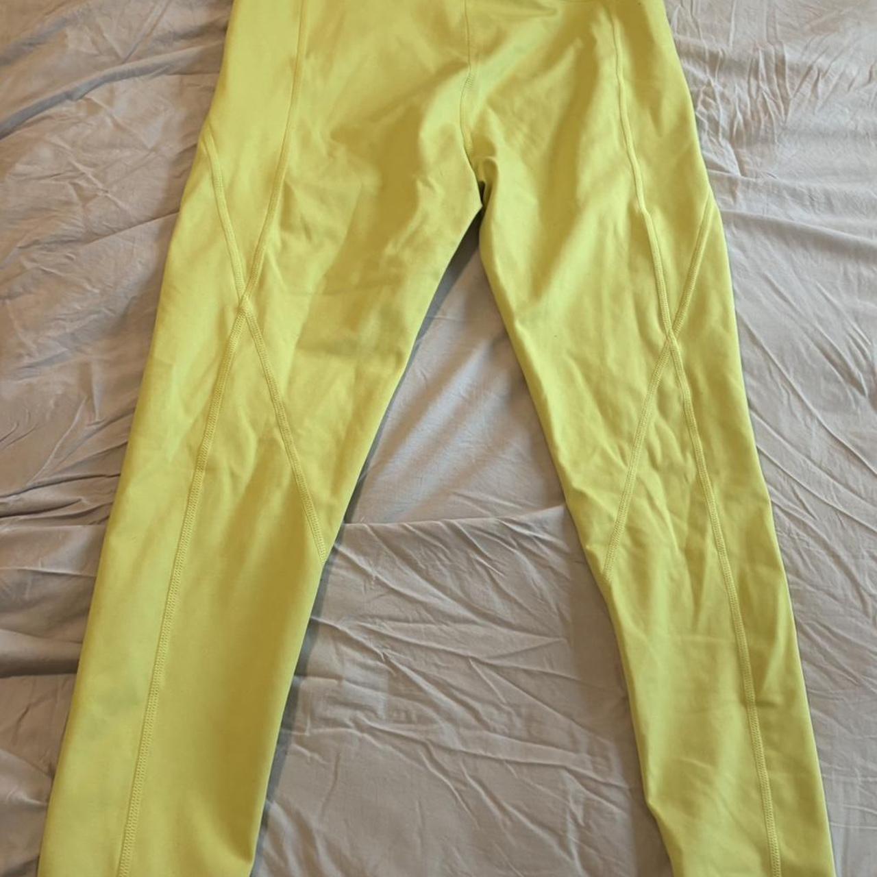 nike neon yellow leggings