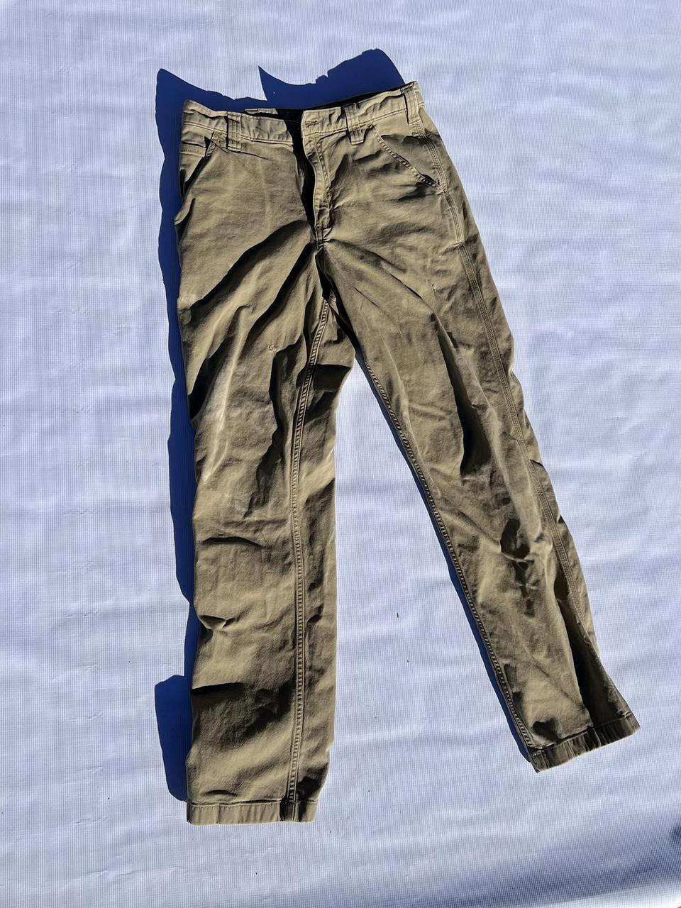 Vintage y2k carhartt pants with beautiful wash 32x36... - Depop