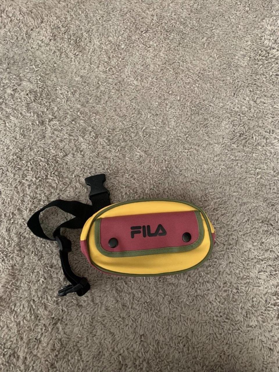 Fila yellow fanny pack best sale