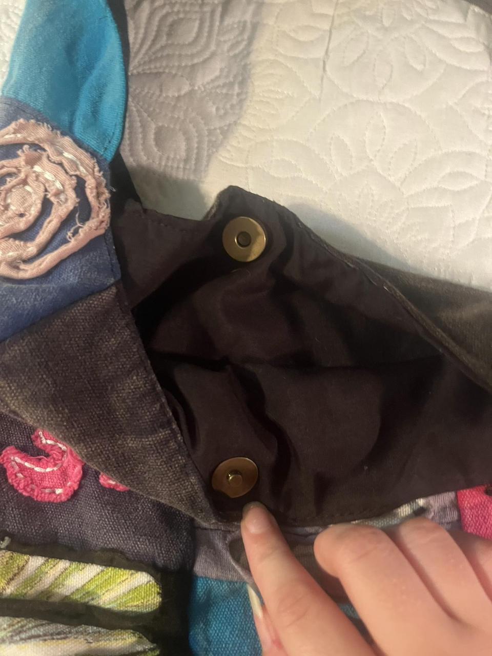 Women's Wallet - Multi – Boho patchwork shoulder … - image 2