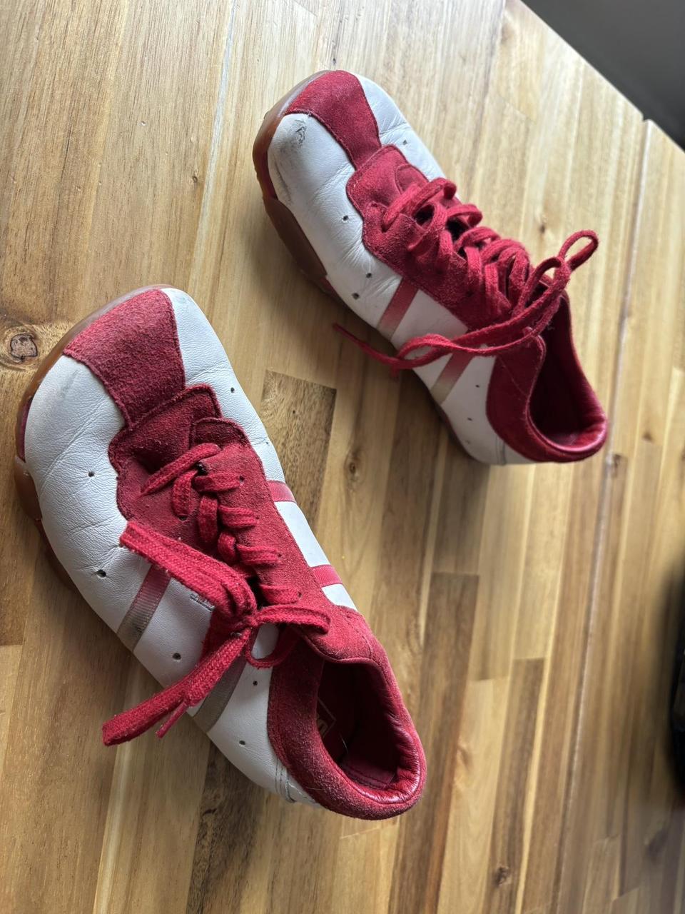 Diesel red sneakers deals