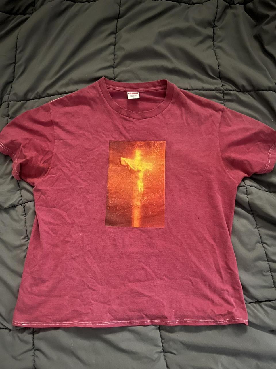 Supreme - Piss Christ Andres Serrano Tee, Great...