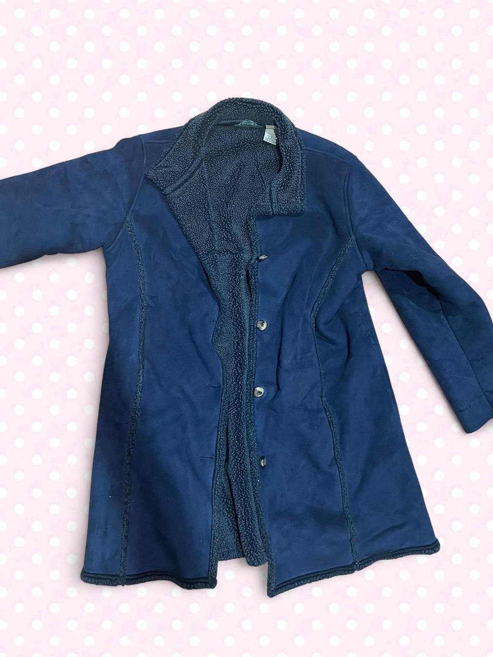 Women's Trench - Blue/Navy - L – Navy blue vintag… - image 1