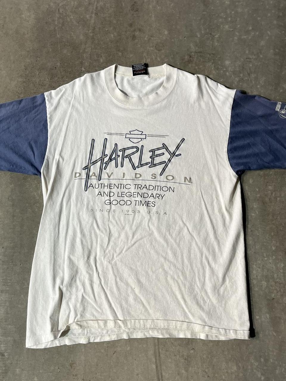 OLD BETTY'S - OLDベティー HARLEY-DAVIDSON 1997 Tee サイズMの