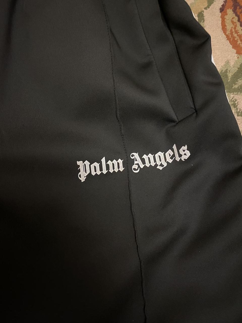 Palm Angels Trackpants Black Size M. Item is used.... - Depop