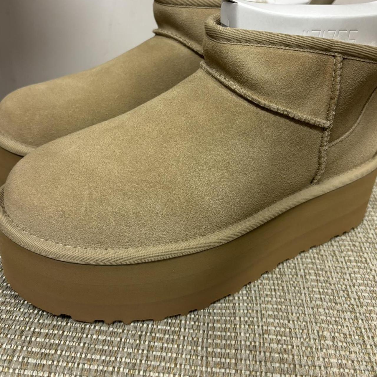 UGG Classic Ultra Mini Platform SAND 8 ON BACKORDER... Depop