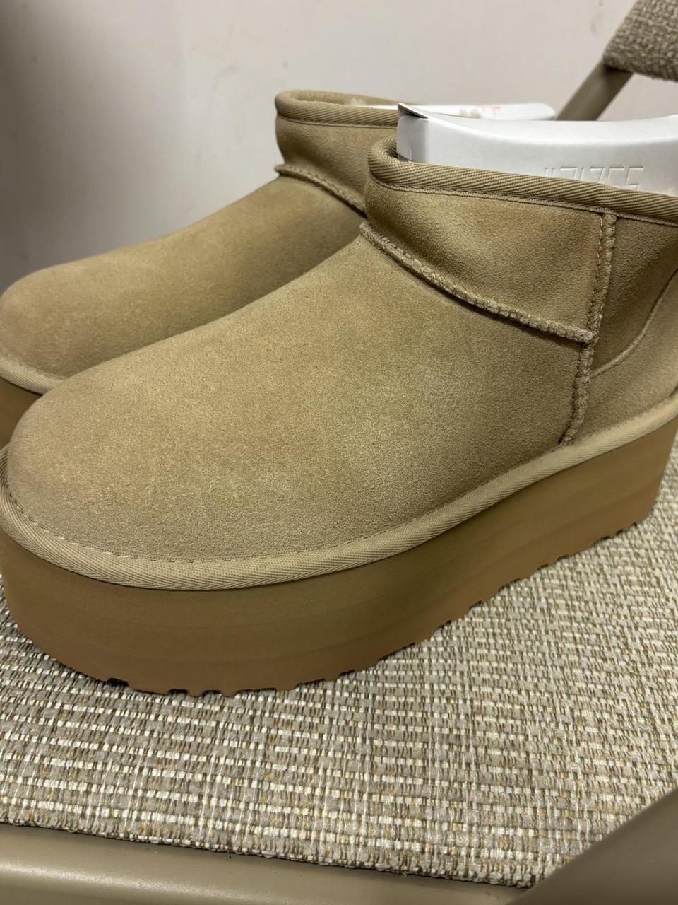 UGG Classic Ultra Mini Platform SAND 8 ON BACKORDER... - Depop