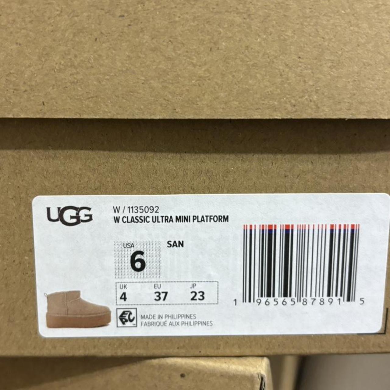 UGG Classic Ultra Mini Platform SAND 6 ON BACKORDER... Depop