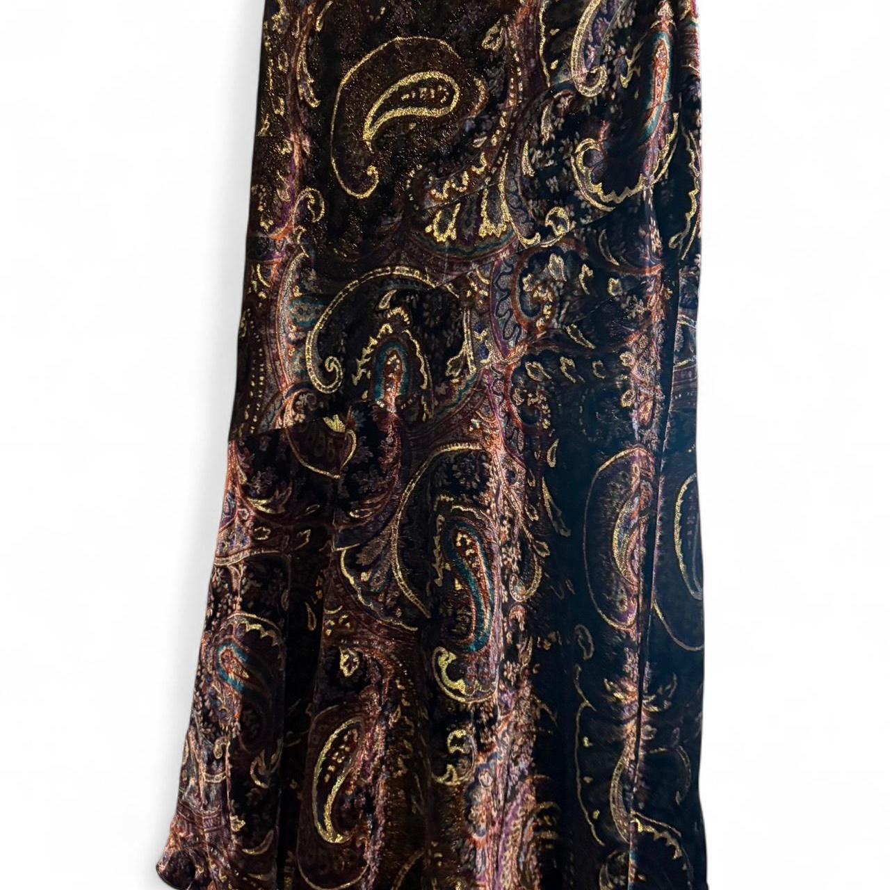 Denim Maxi Kmart Australia Maxi Skirt Kmart Y2K Fairy Goth Paisley