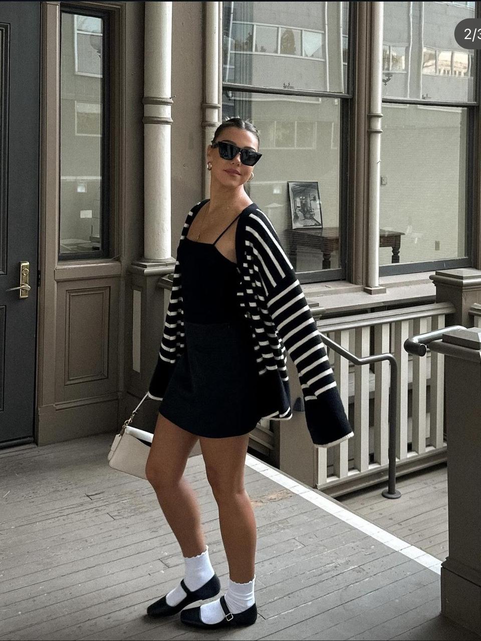 Stripe Cardigan