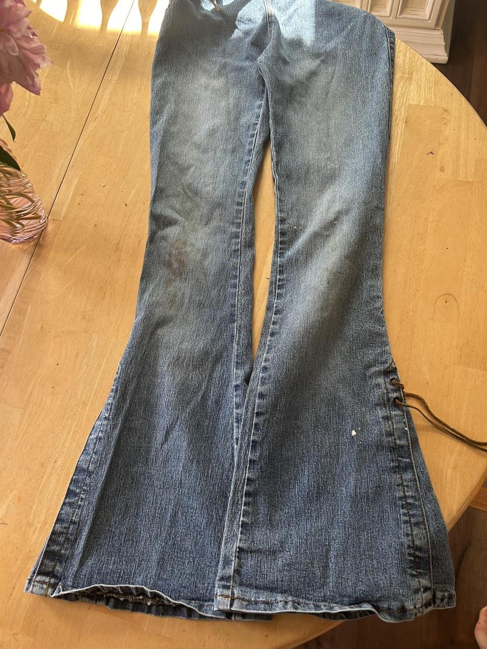 The cutestttttt jeans ever Is sized a 7/8 but prob... - Depop