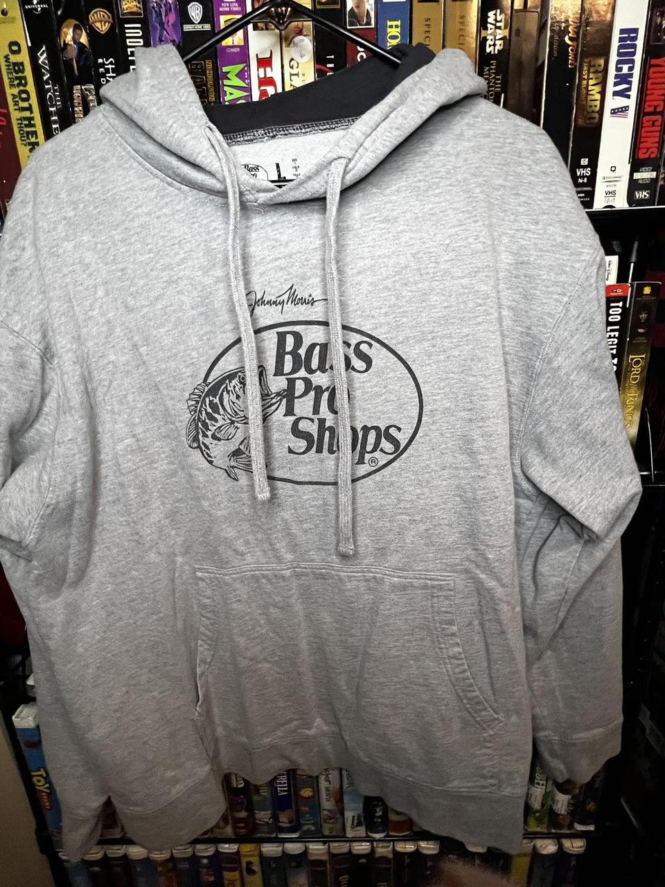 Bass Pro Shop hoodie Tag L Measures 23x27 - Depop