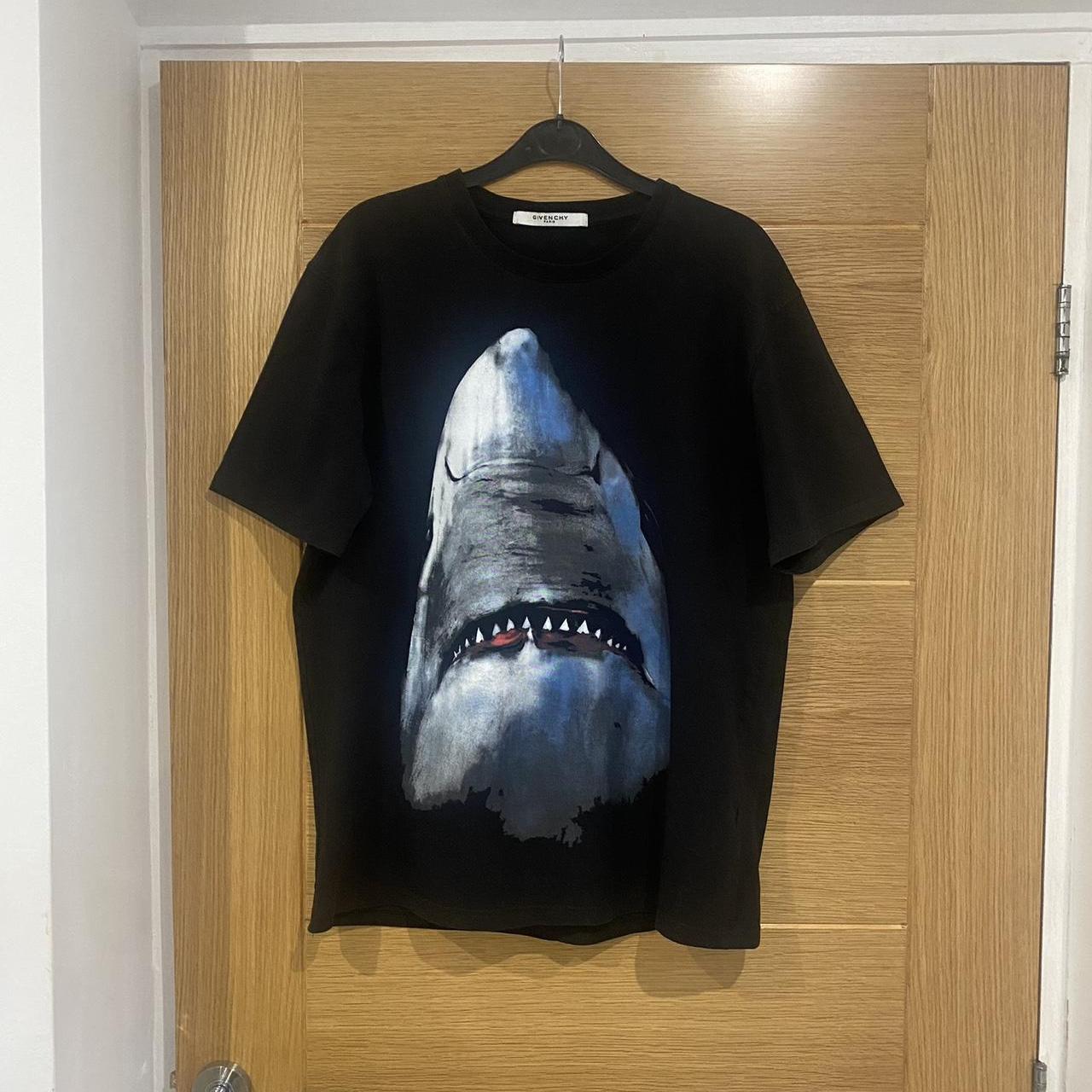 givenchy shark t shirt