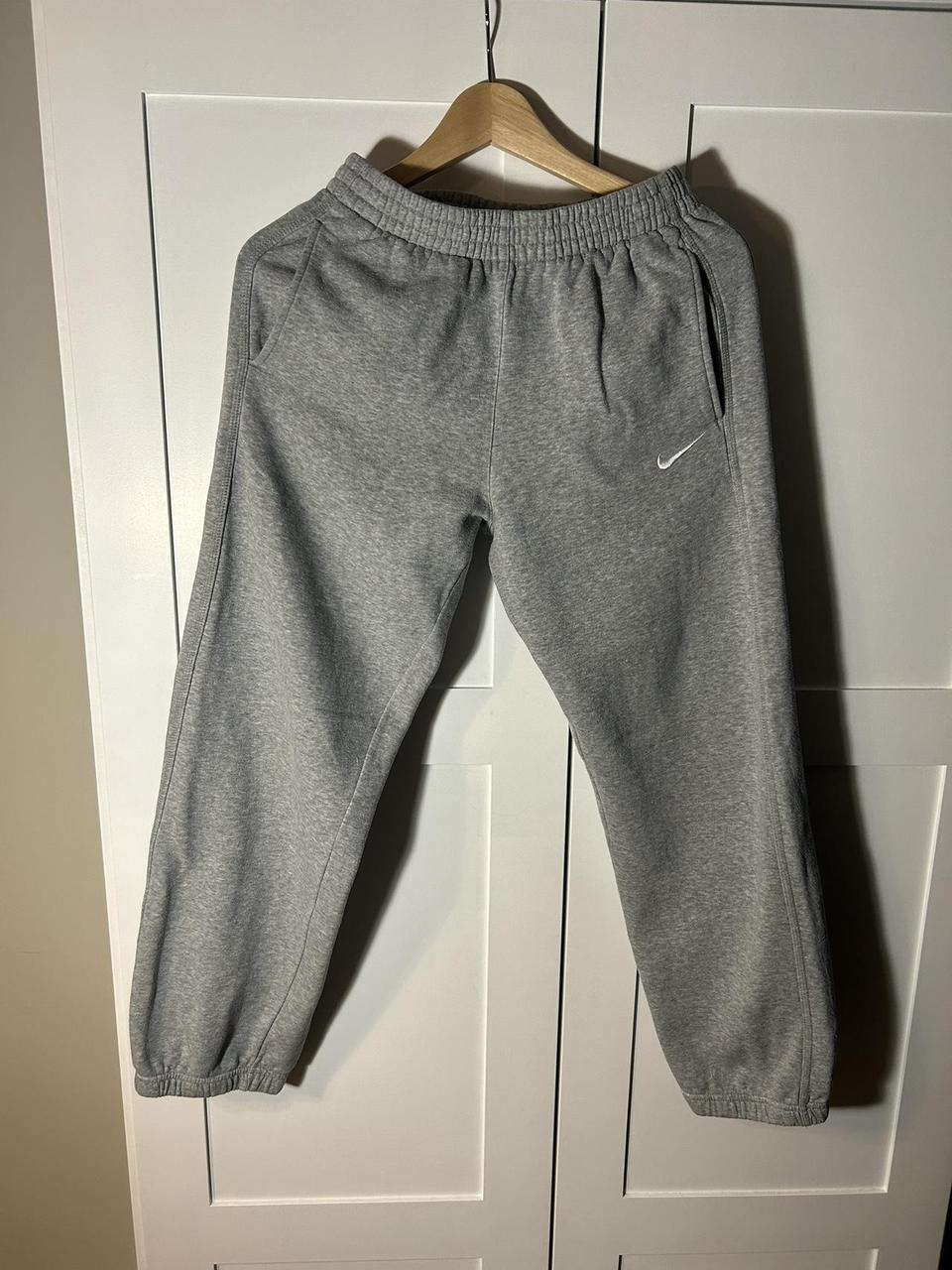 baggy grey nike joggers