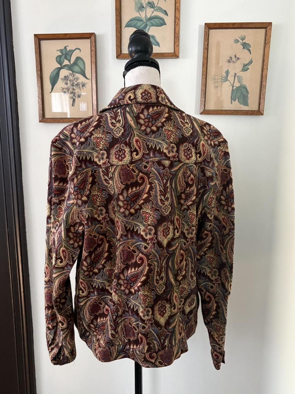 Multiples Women's Jacket - Multi/Brown - M – eart… - image 3