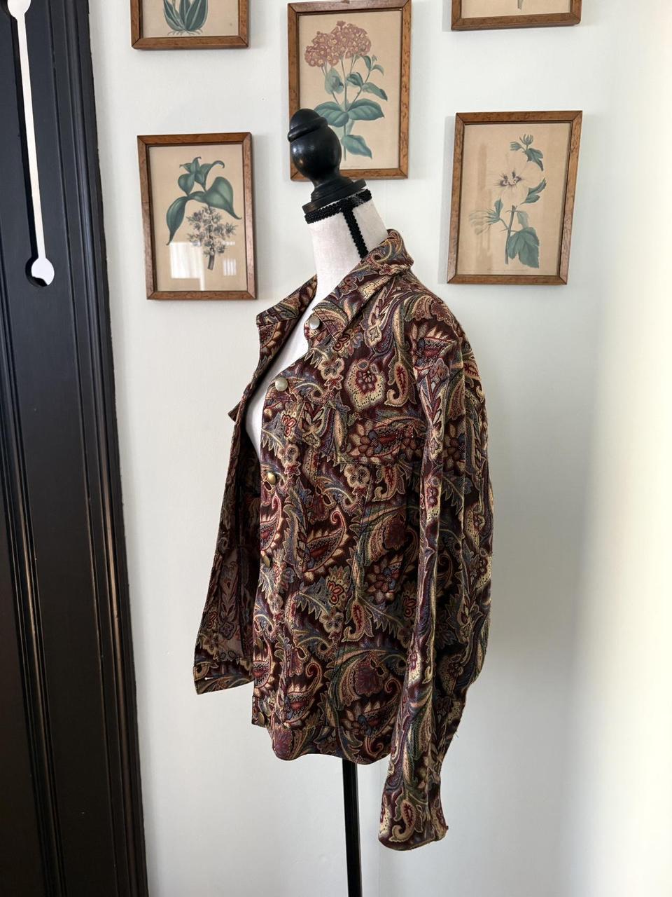 Multiples Women's Jacket - Multi/Brown - M – eart… - image 2