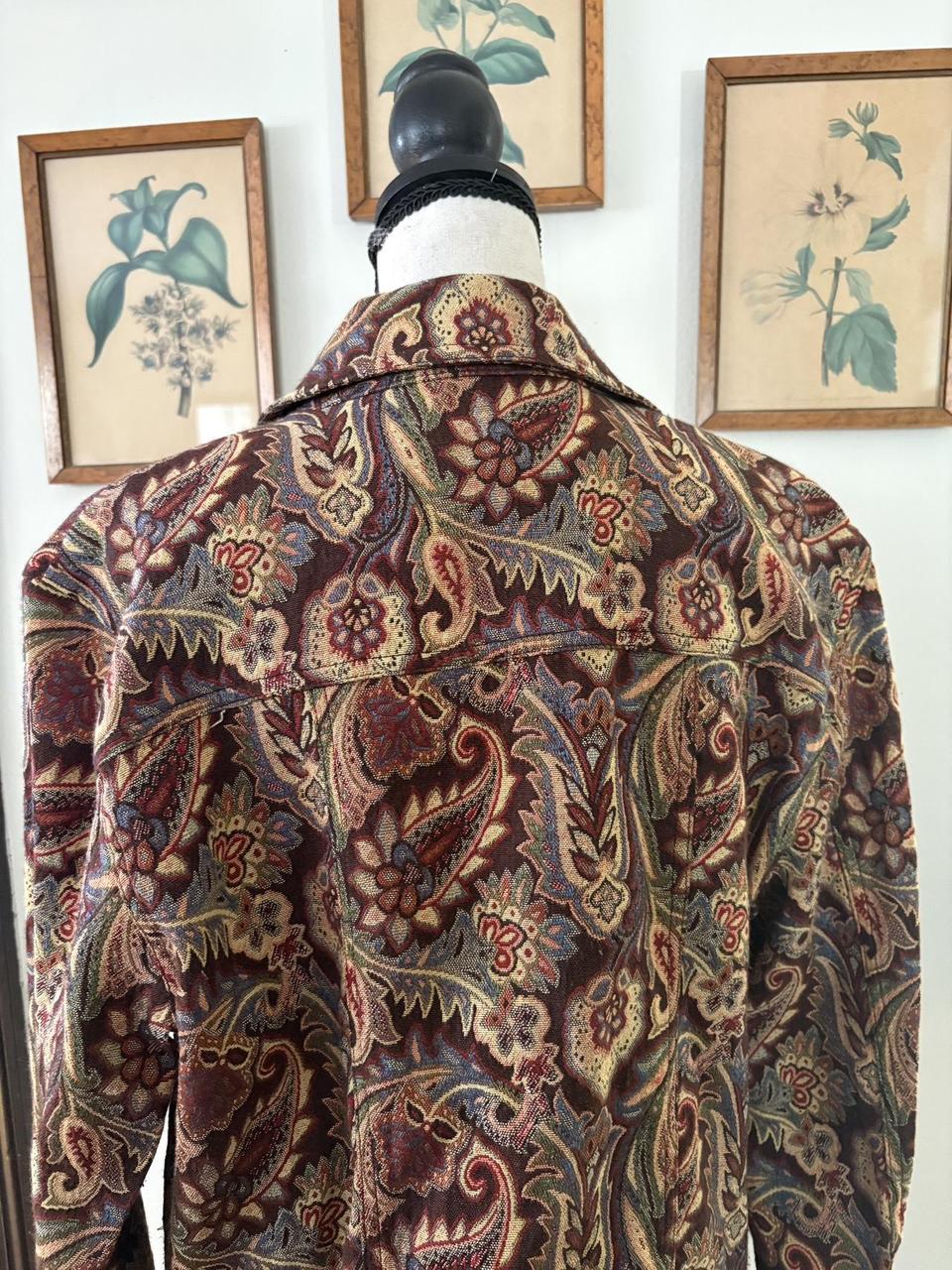 Multiples Women's Jacket - Multi/Brown - M – eart… - image 4