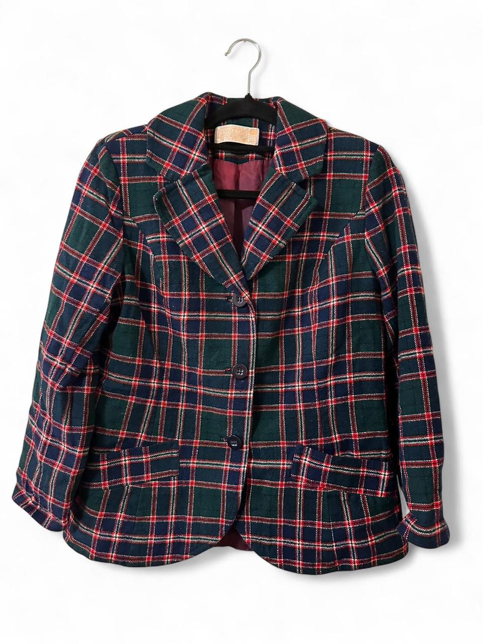 Pendleton Women's Blazer Jacket - Green/Multi - 1… - image 1