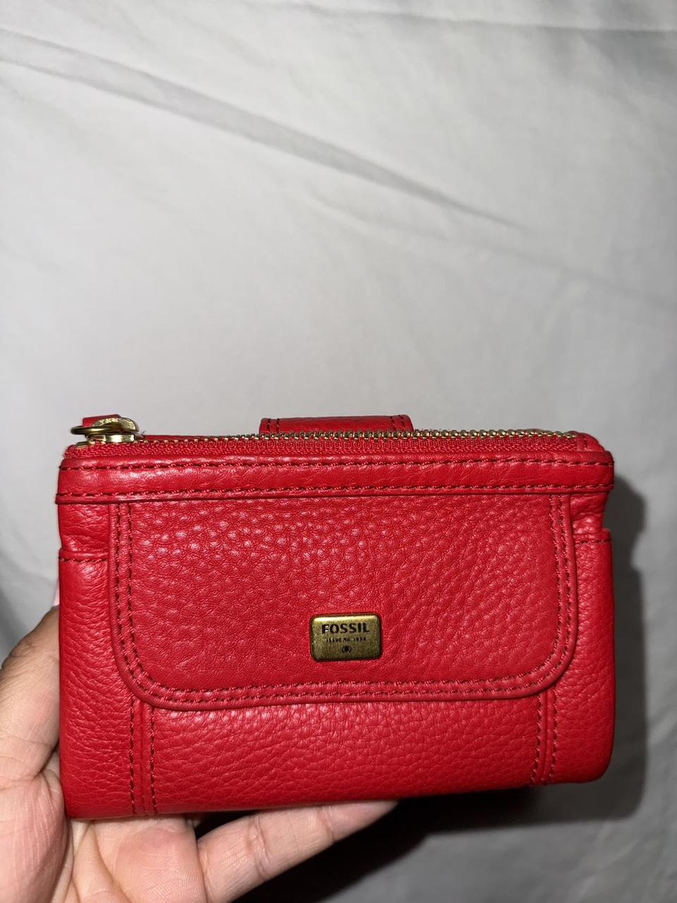 Fossil Women's Wallets - Red – Red Fossil wallet … - image 2