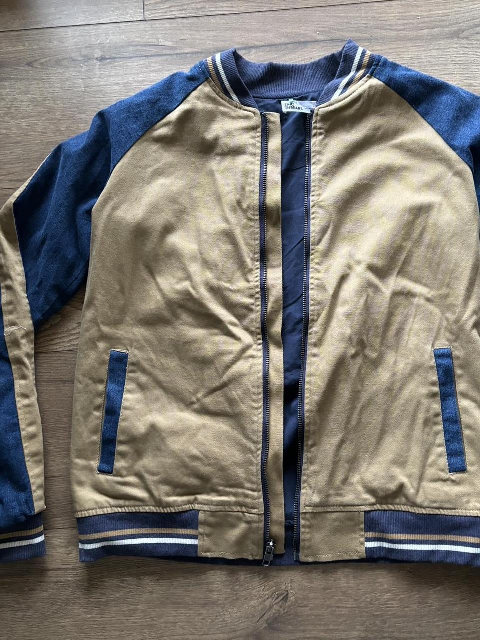 Epic Threads Women's Varsity Jacket - Multi/Navy … - image 3