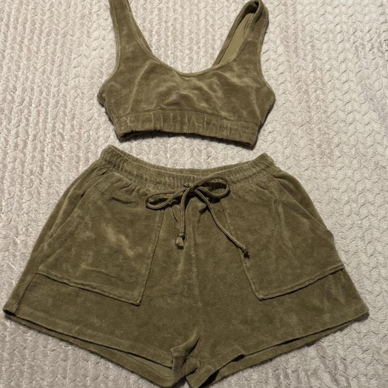 BROWN ZARA SET!! Only worn a few times. So... - Depop