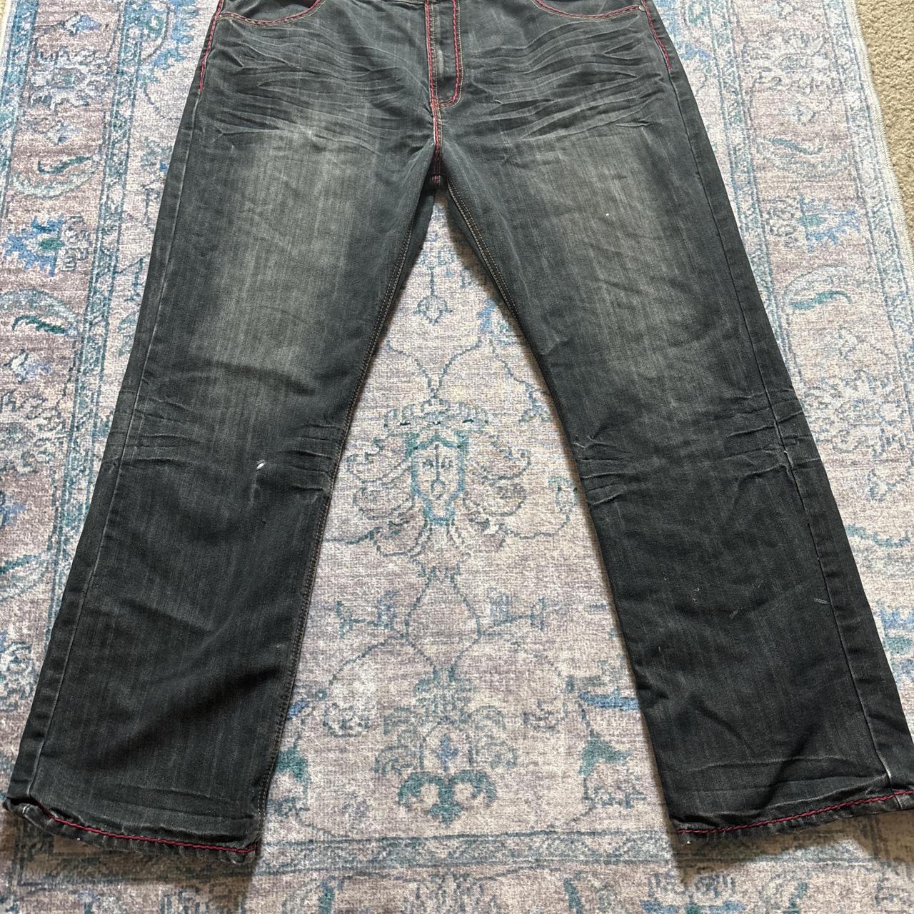 Raw blue men's navy and black jeans