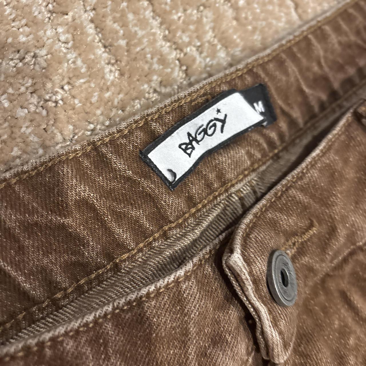 Baggy london men's brown jeans