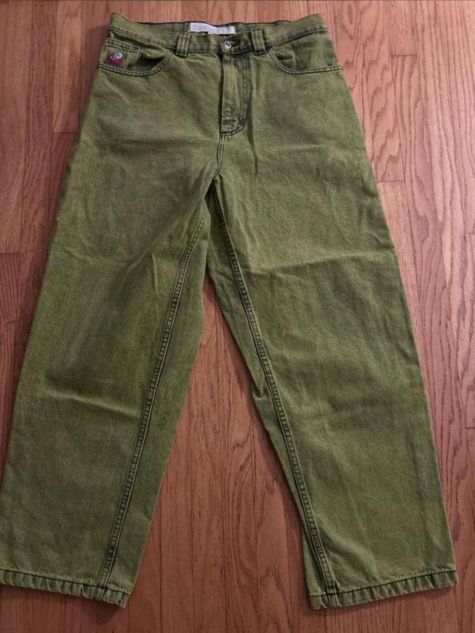 Green polar big boys size medium brand new - Depop