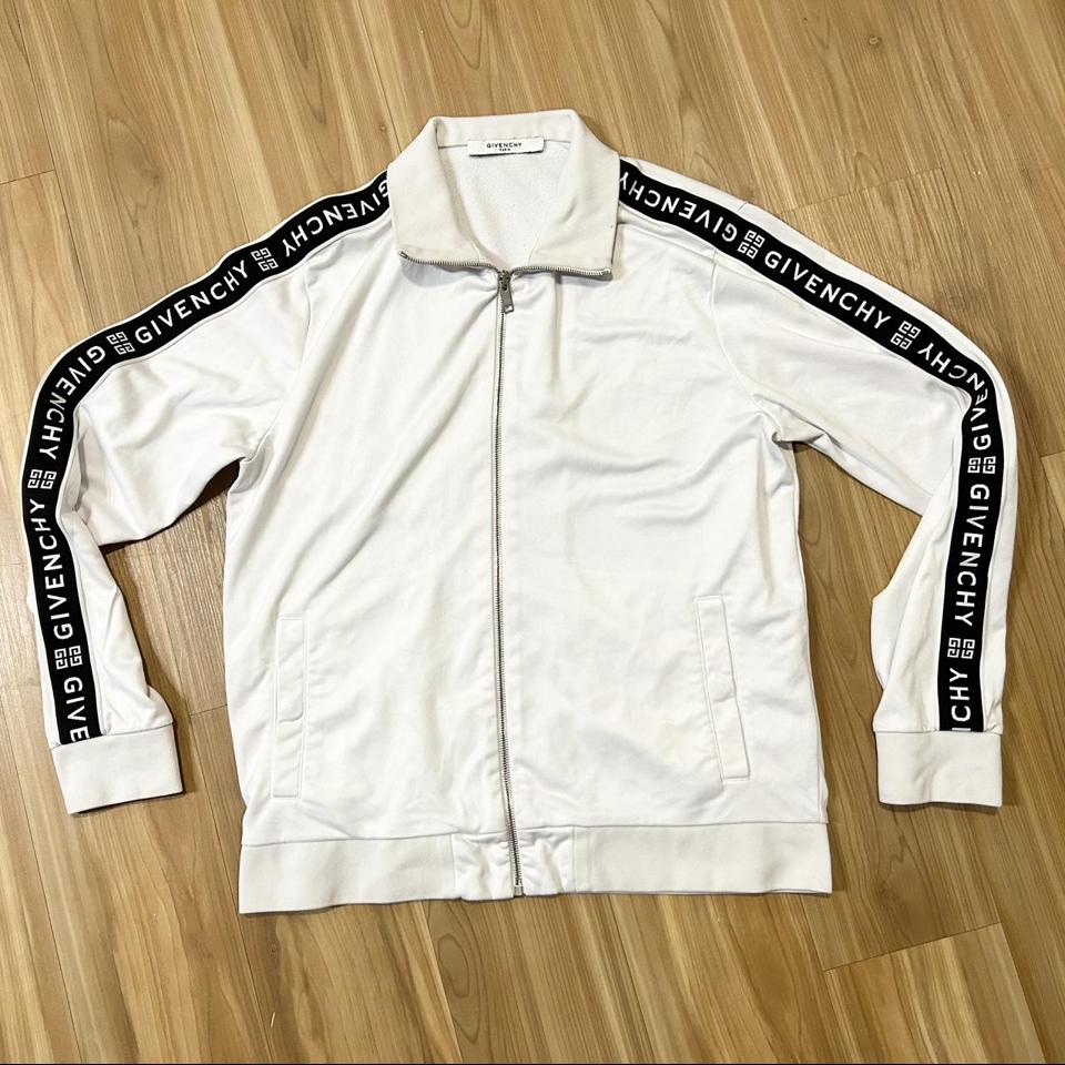 Givenchy white clearance track jacket