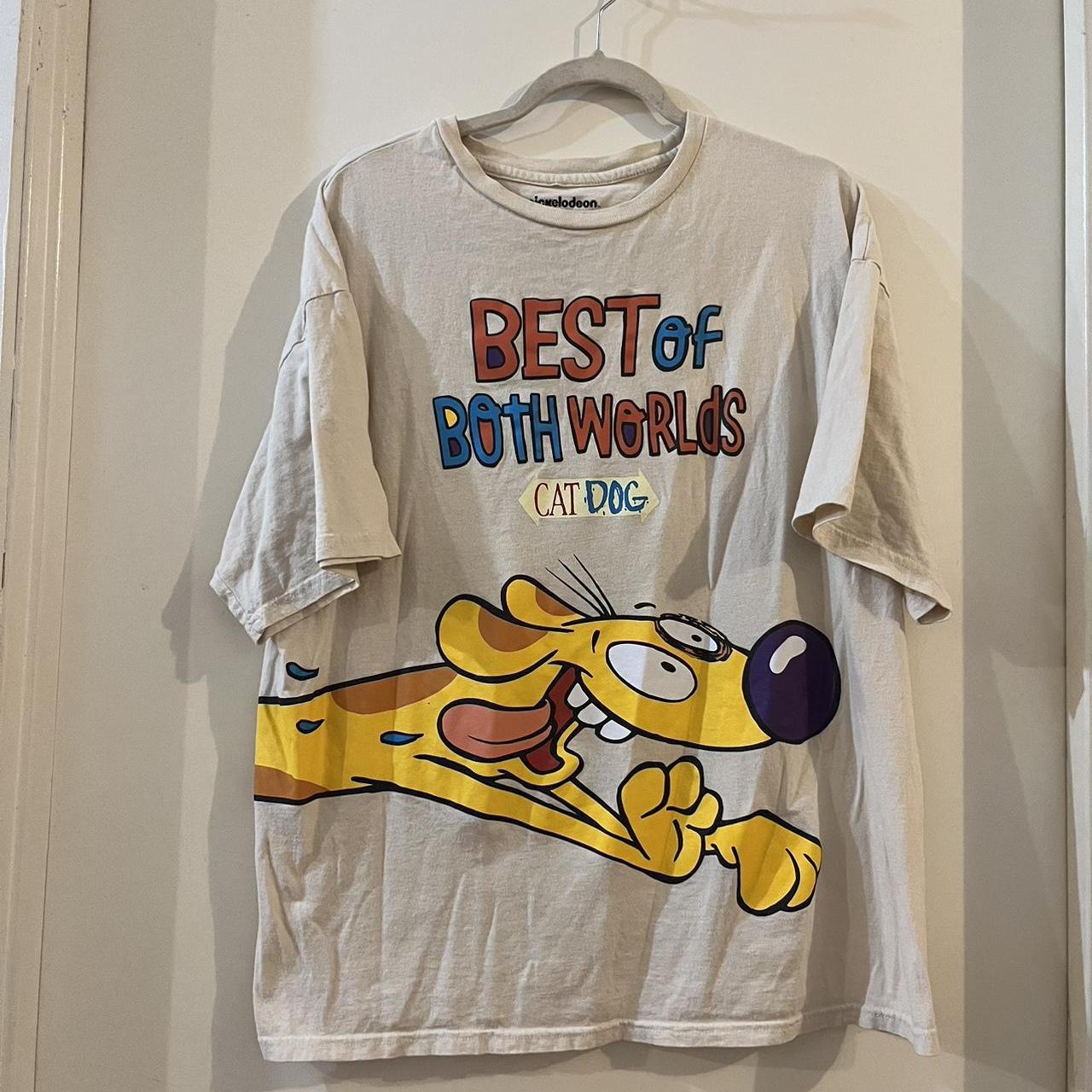 Catdog t shirt best sale