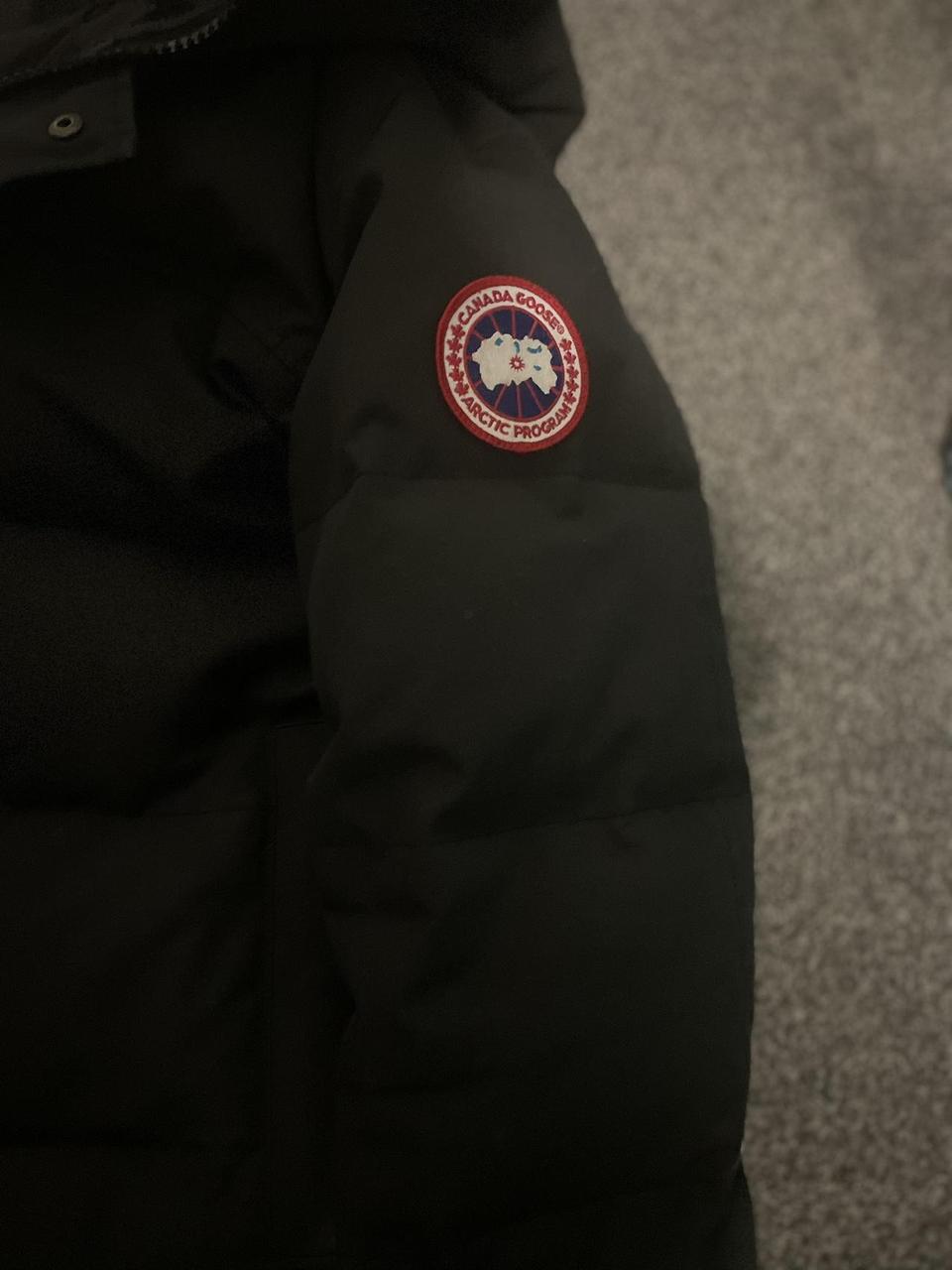 Black Canada goose MacMillan jacket - Depop
