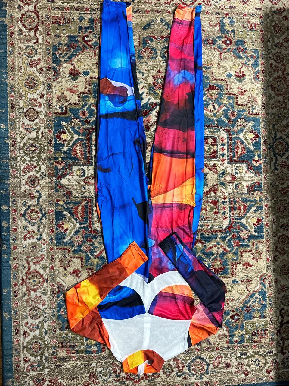 Women's Jumpsuit - Multi - M – Multiple color; ju… - image 1